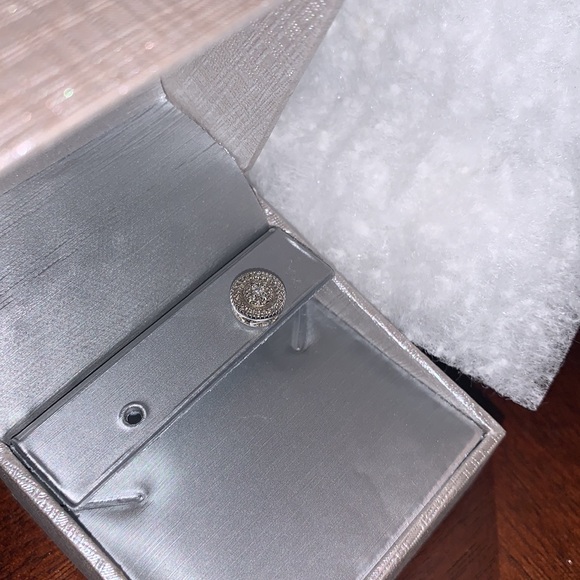 Single Diamond Halo Double Stud Earring by ZALES Jewelry The Diamond Store - Picture 10 of 15